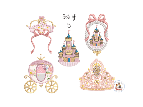 Download Royal Princess Embroidery Designs Bundle - Premium Resources