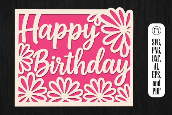 Download Cricut Birthday Gift Card SVG Cut File - Gift Collection