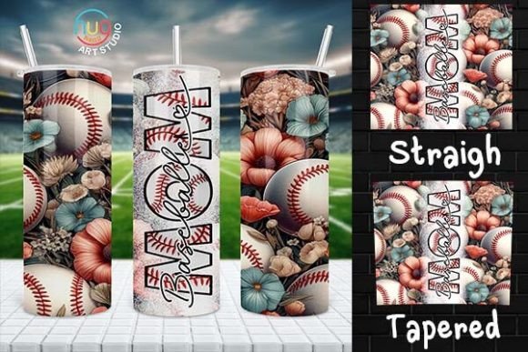 Download Baseball Mom Floral Tumbler,Gift for Mom - Gift Collection