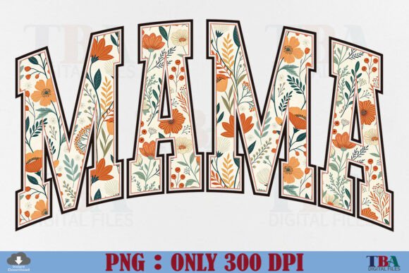 Download Boho Floral Mama Mother's Day Gift PNG - Gift Collection