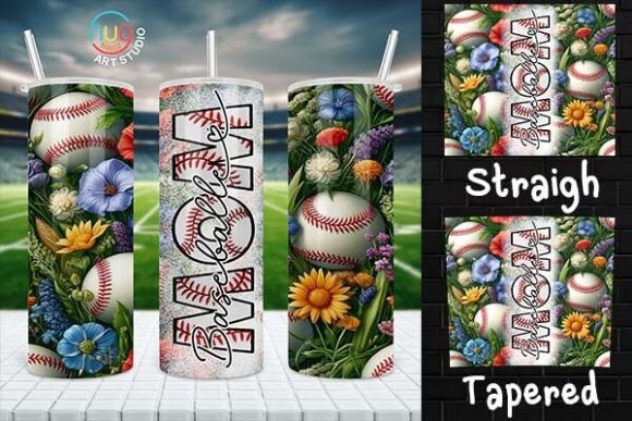 Download Baseball Mom Floral Tumbler,Gift for Mom - Gift Collection